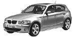 BMW E87 P1BE4 Fault Code